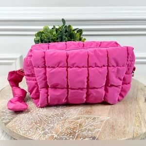 Pink Quilted Bag